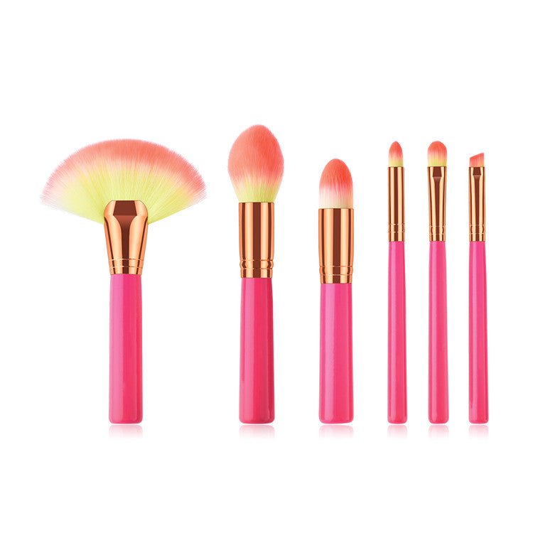 10-Piece Professional Makeup Brush Set – Soft Synthetic Beauty Brushes - Nest Nova Stores