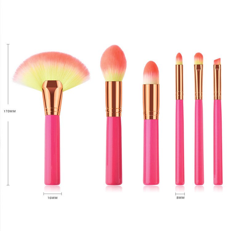 10-Piece Professional Makeup Brush Set – Soft Synthetic Beauty Brushes - Nest Nova Stores