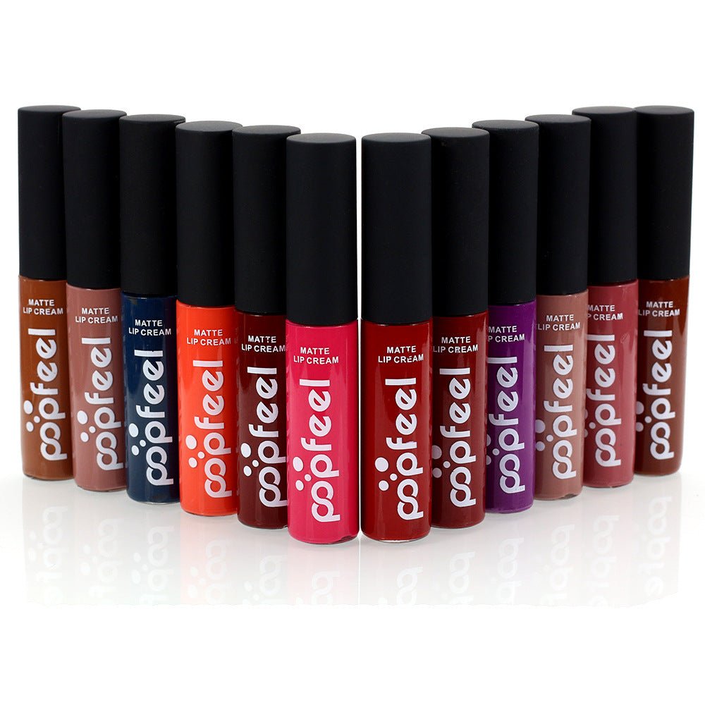  12-Color Lip Gloss Set – Glossy Lip Makeup Collection - Nest Nova Stores