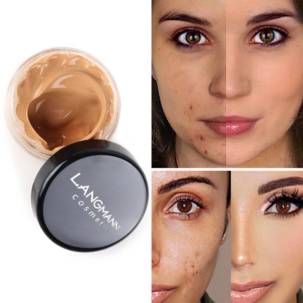 12-Shade Full Coverage Concealer – Buildable Foundation & Blemish Cover - Nest Nova Stores