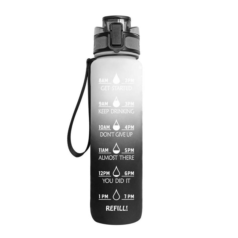 1L Motivational Water Bottle with Time Marker - Nest Nova Stores