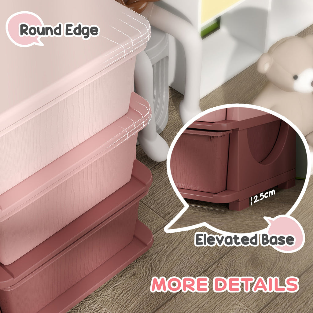 6-Drawer Kids Toy Storage Organizer – 3-Tier Toy Cubby for Playrooms & Bedrooms - Nest Nova Stores