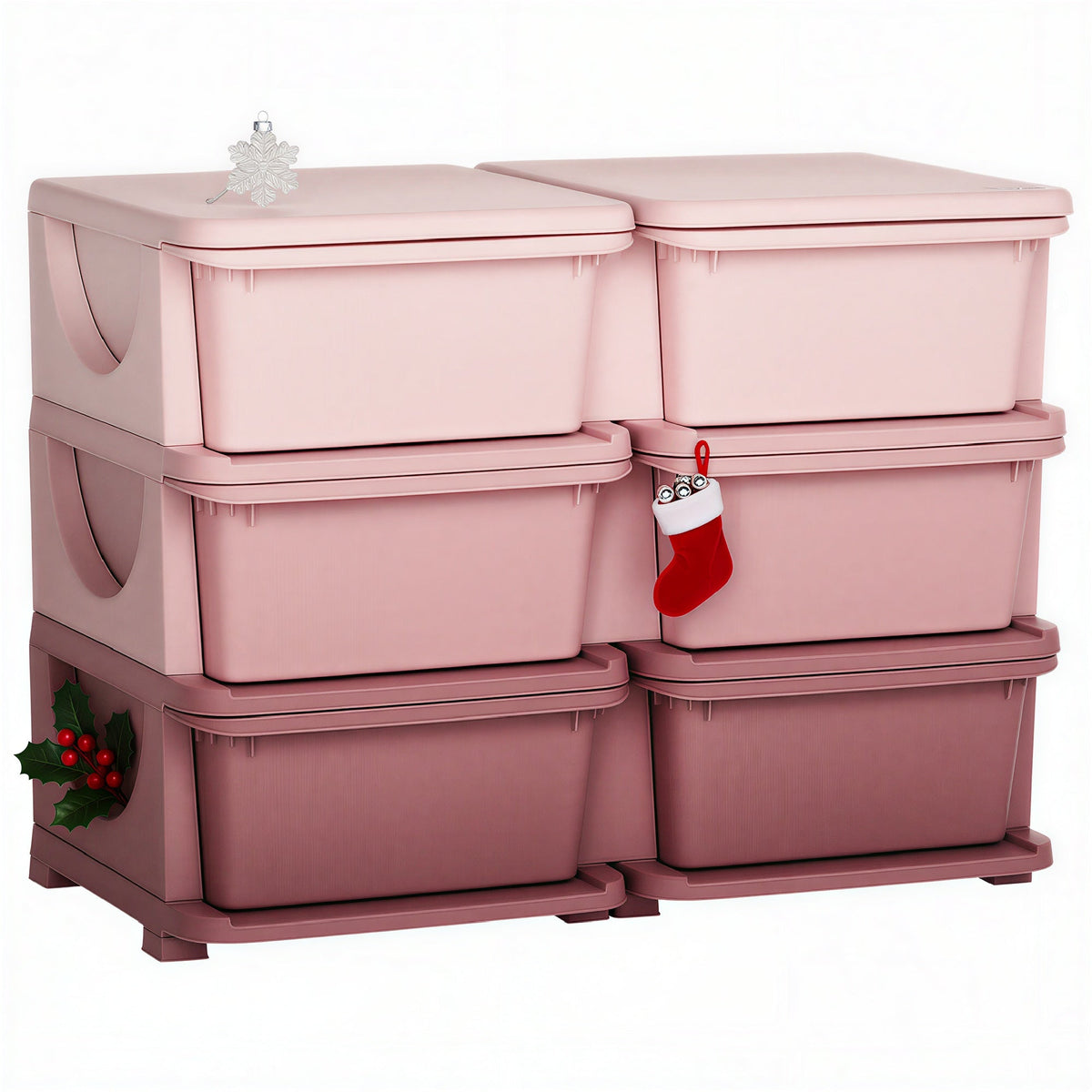 6-Drawer Kids Toy Storage Organizer – 3-Tier Toy Cubby for Playrooms & Bedrooms - Nest Nova Stores