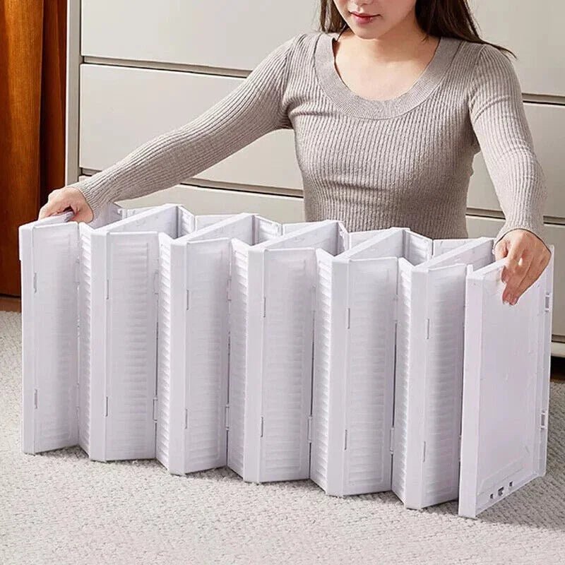 6-Tier Clear Shoe Storage Organizer – Space-Saving Stackable Shoe Cabinet - Nest Nova Stores