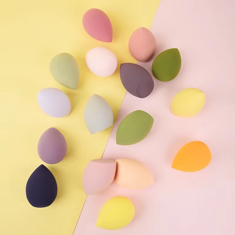  7-Piece Makeup Blender Sponge Set – Soft Wet & Dry Beauty Puffs - Nest Nova Stores