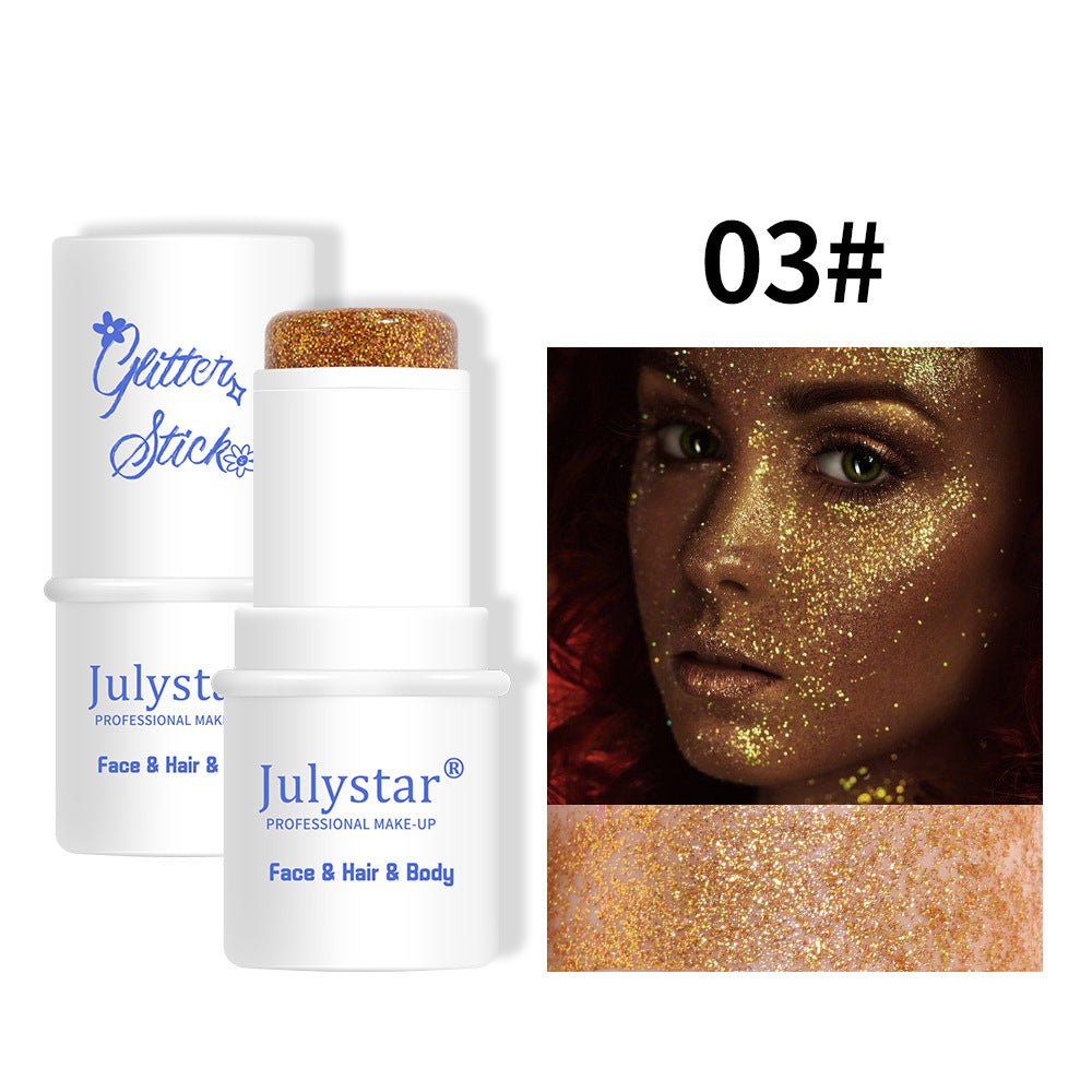  8-Color Glitter Eyeshadow Palette – Sparkle & Stage Makeup - Nest Nova Stores