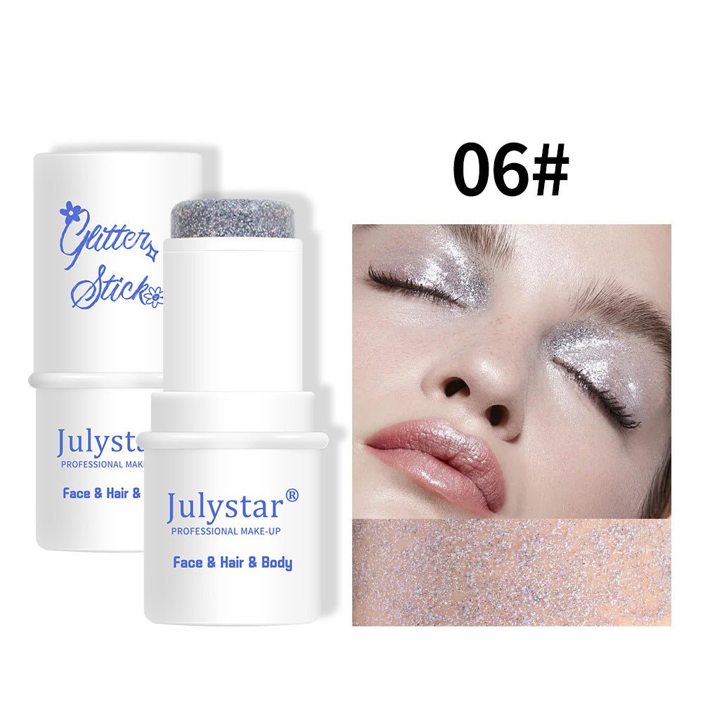  8-Color Glitter Eyeshadow Palette – Sparkle & Stage Makeup - Nest Nova Stores
