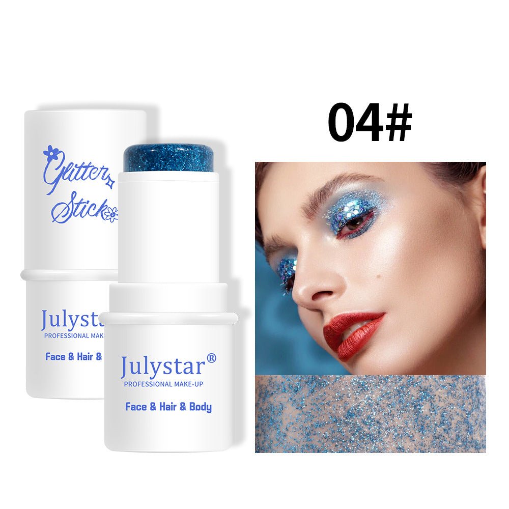 8-Color Glitter Eyeshadow Palette – Sparkle & Stage Makeup - Nest Nova Stores