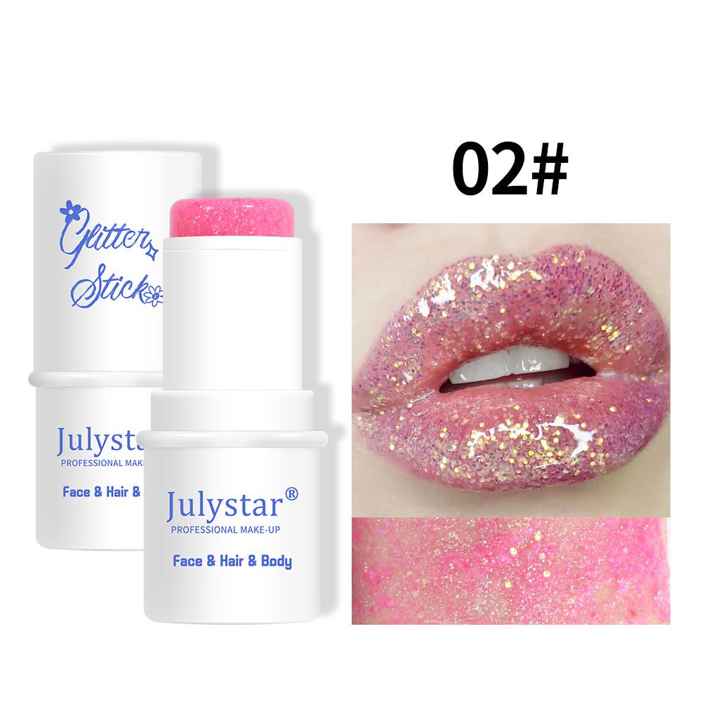  8-Color Glitter Eyeshadow Palette – Sparkle & Stage Makeup - Nest Nova Stores
