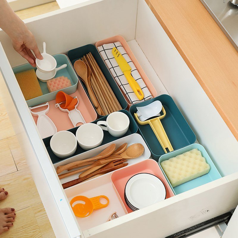 Adjustable Drawer Organizer – Space-Saving Storage Box for Clothes & Accessories - Nest Nova Stores
