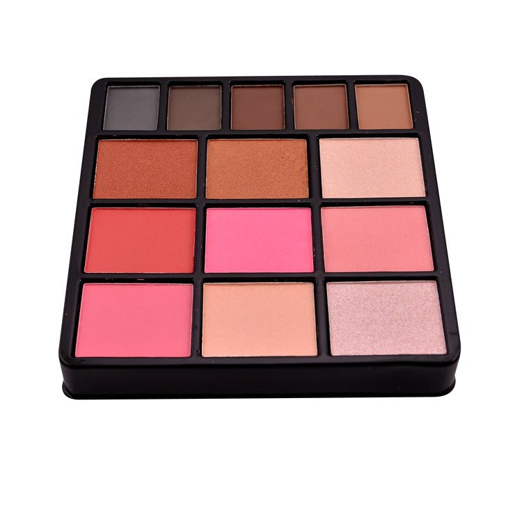 All-in-One Makeup Set – Lip Gloss, Blush, Eyeshadow & Lip Pencil - Nest Nova Stores