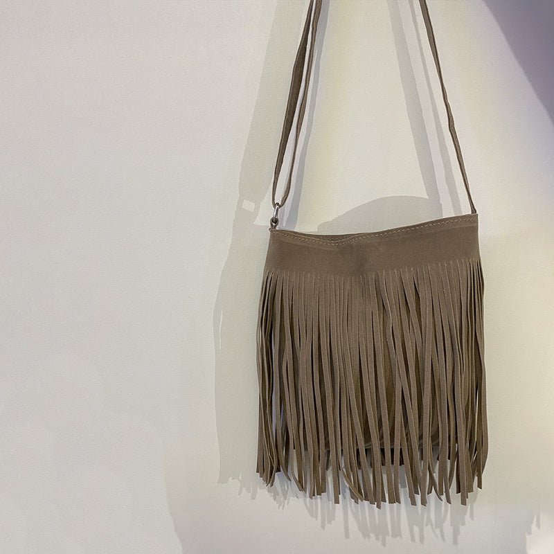 Artistic Tassel Simple And Popular Shoulder Bag - Nest Nova Stores