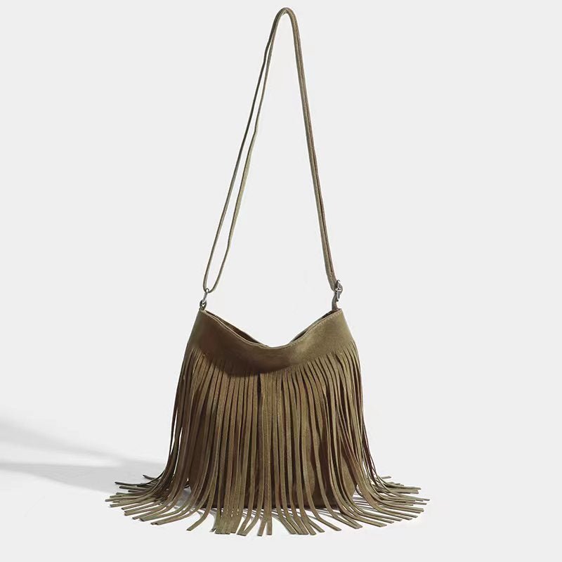 Artistic Tassel Simple And Popular Shoulder Bag - Nest Nova Stores