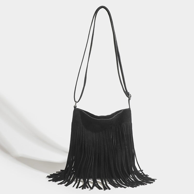 Artistic Tassel Simple And Popular Shoulder Bag - Nest Nova Stores