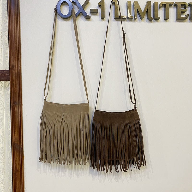 Artistic Tassel Simple And Popular Shoulder Bag - Nest Nova Stores