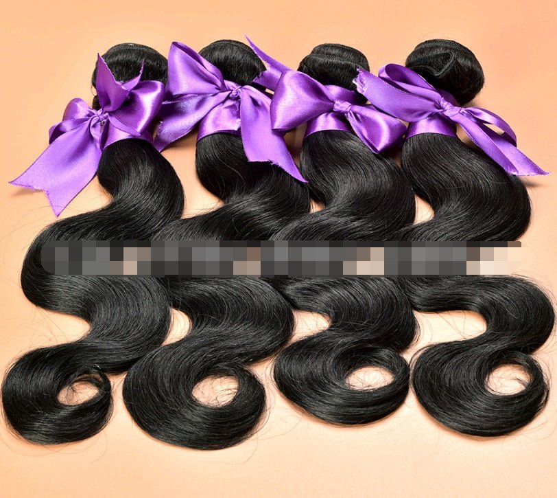 Body Wave Human Hair Wig – Natural & Jet Black, 8–30 Inch - Nest Nova Stores