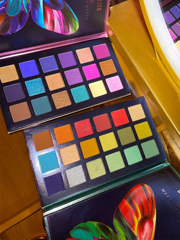 Butterfly Eyeshadow Palette – 8+ Color Shimmer Makeup Palette - Nest Nova Stores