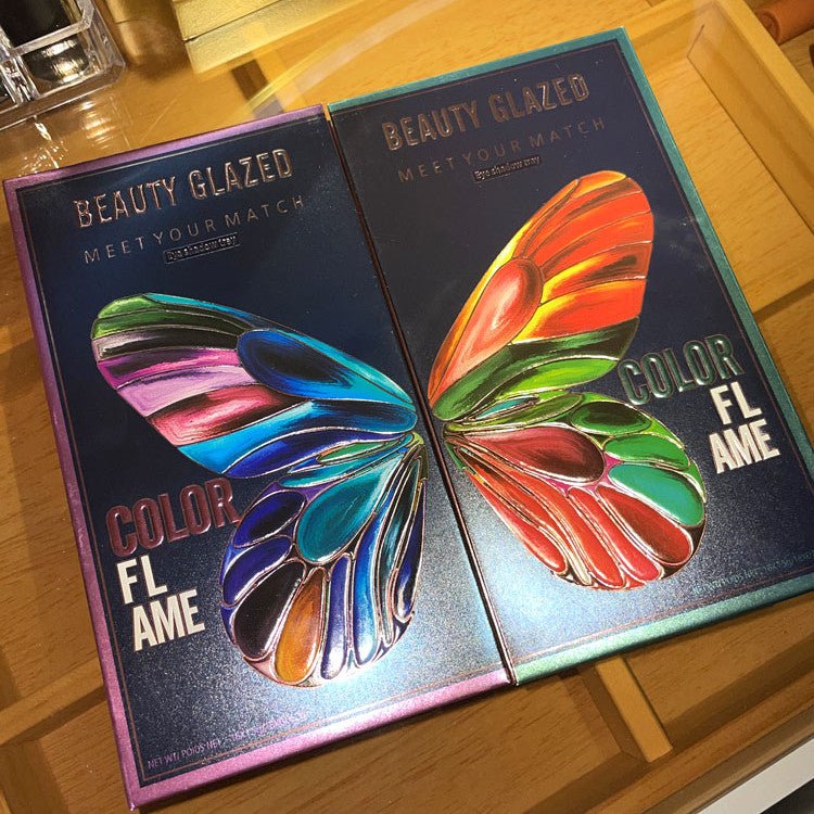 Butterfly Eyeshadow Palette – 8+ Color Shimmer Makeup Palette - Nest Nova Stores