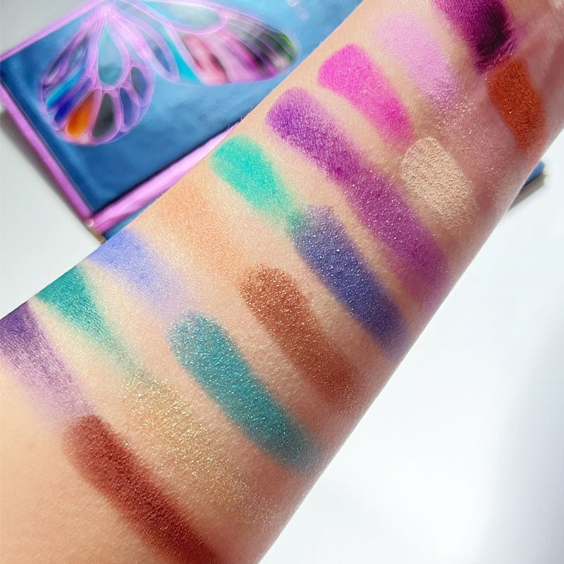 Butterfly Eyeshadow Palette – 8+ Color Shimmer Makeup Palette - Nest Nova Stores