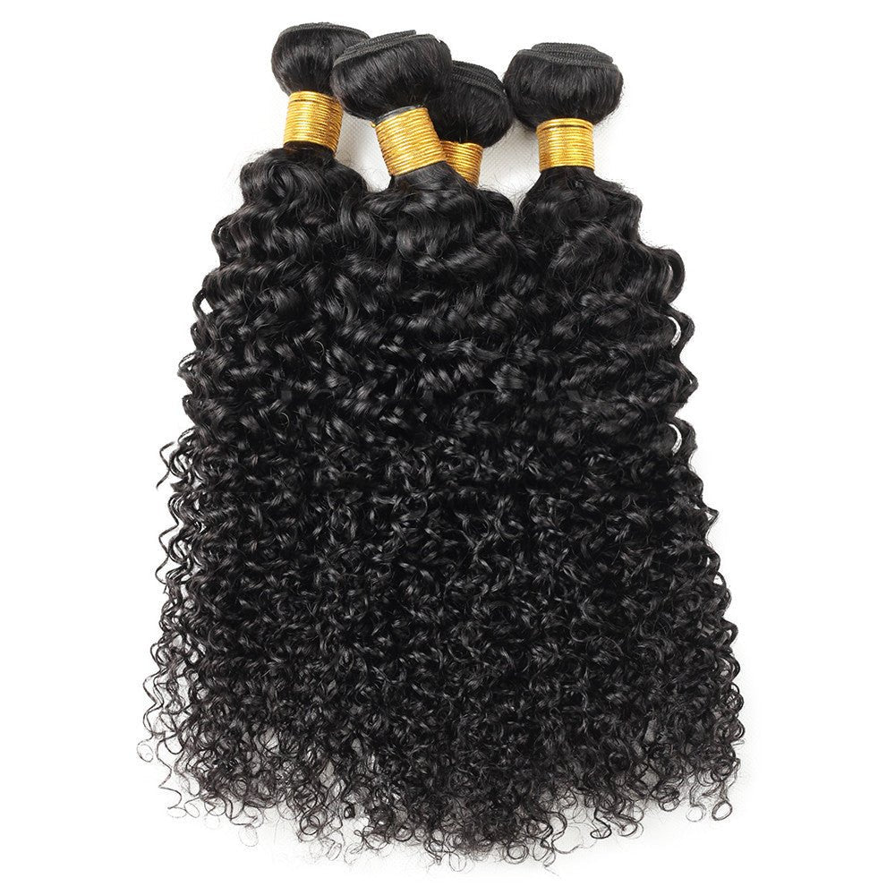 Curly Human Hair Wig – Medium-Length Natural-Looking Hair - Nest Nova Stores