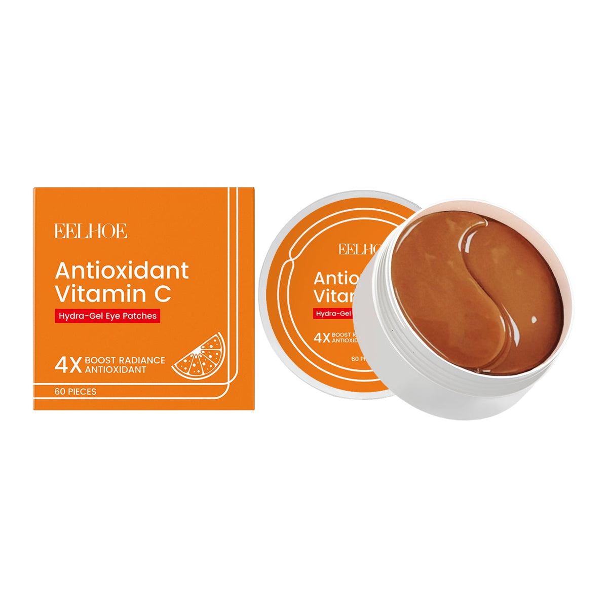 EELHOE Vitamin C Under Eye Patches For Dark Circles Care, Cooling, Moisturizing, Hydrating Eye Area Mask Patches - Nest Nova Stores