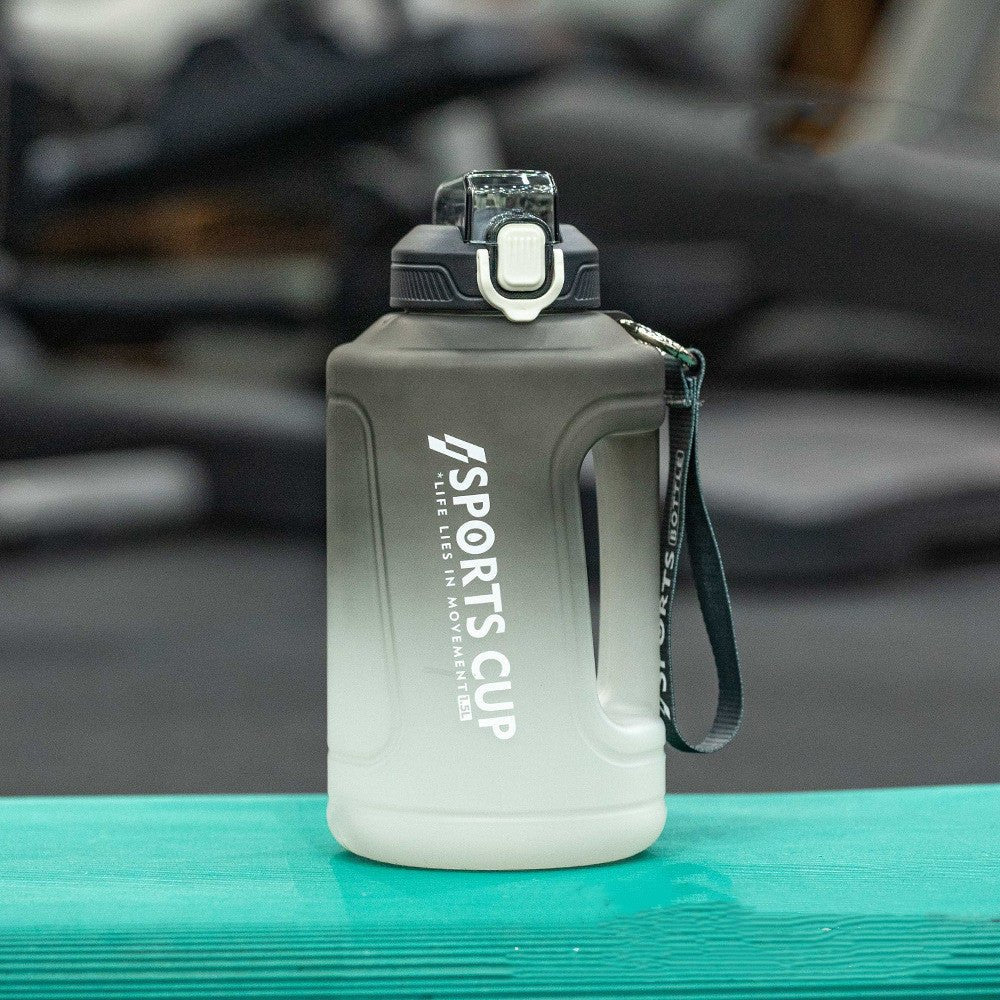 Extra Large Capacity Cup With Straw Fitness Sports Water Bottle Fitness Big Bottles - Nest Nova Stores