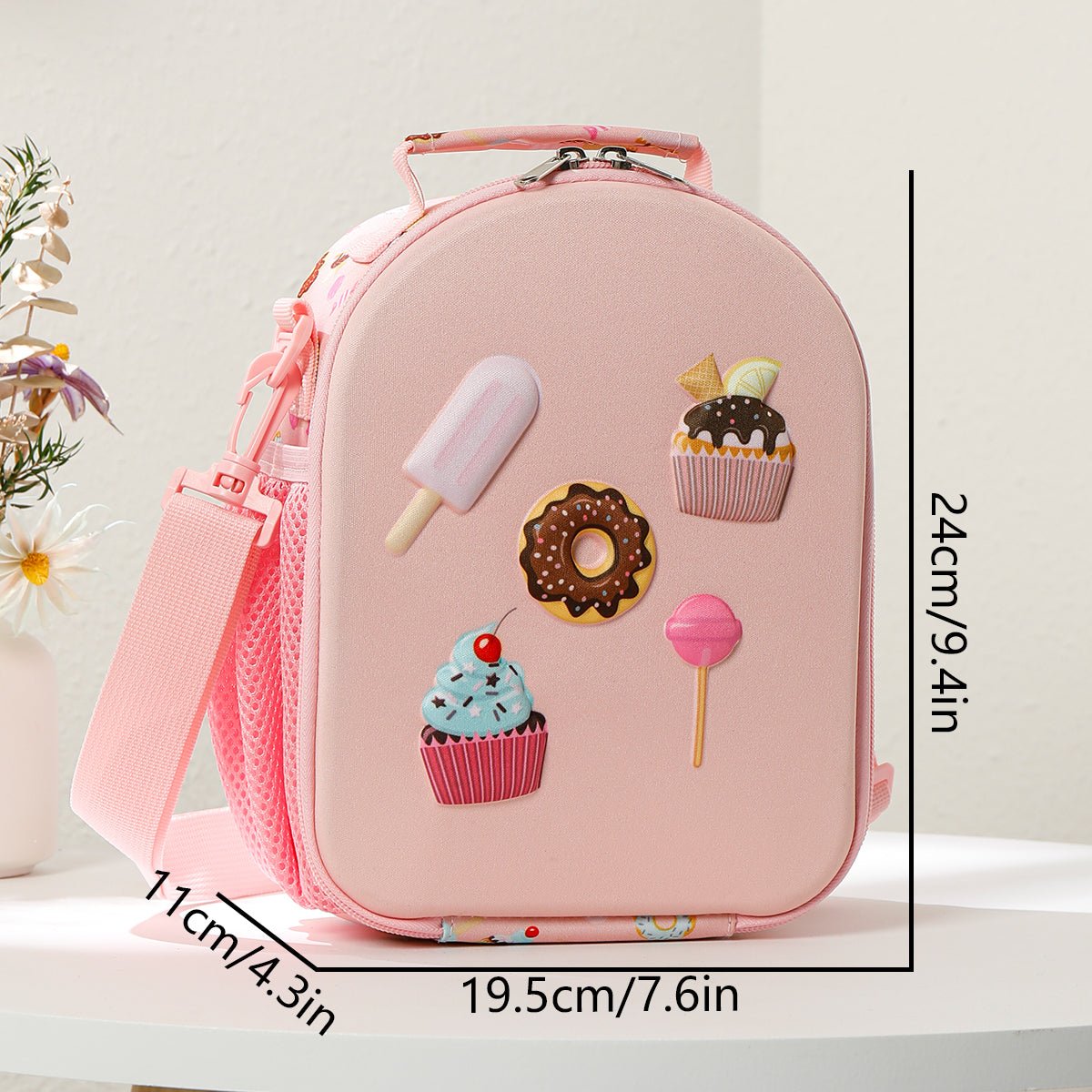 Insulated Lunch Bag – Cute Portable Thermal Tote for Food & Drinks - Nest Nova Stores