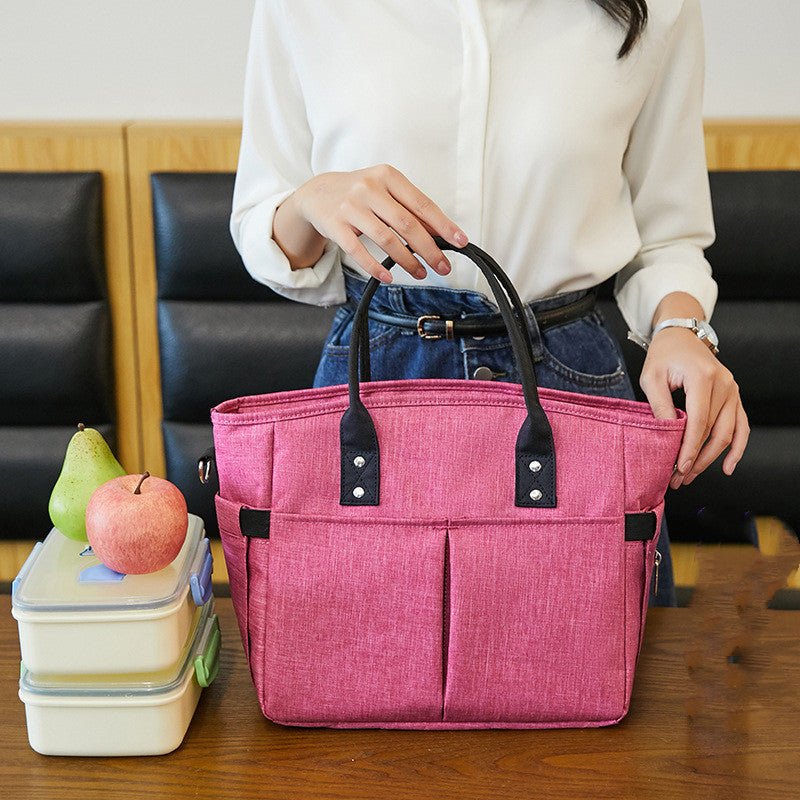 Large Insulated Lunch Bag for Women – Stylish Cooler Tote for Work, School & Picnics - Nest Nova Stores