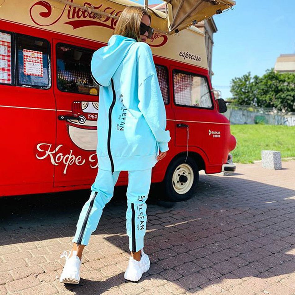 Long Hoodie Pantsuit - Nest Nova Stores