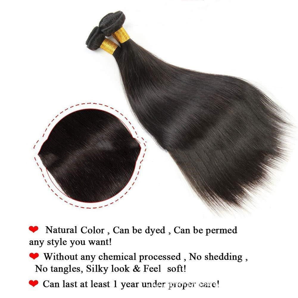 Long Human Hair Wig – Hand-Woven Natural Black Hair - Nest Nova Stores