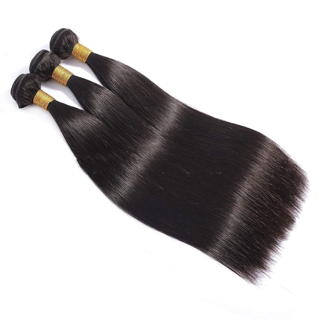 Long Human Hair Wig – Hand-Woven Natural Black Hair - Nest Nova Stores