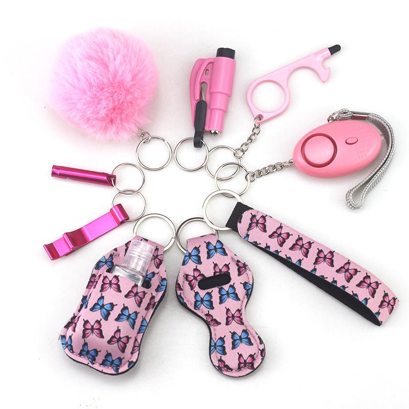  Mini Keychain Accessories – 10-Piece Set - Nest Nova Stores