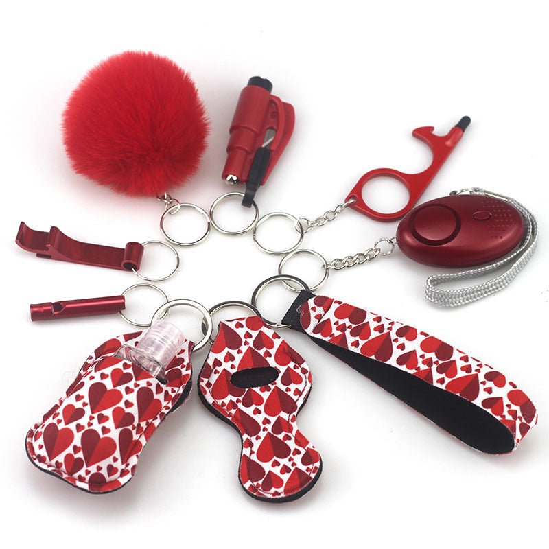  Mini Keychain Accessories – 10-Piece Set - Nest Nova Stores