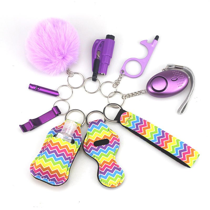  Mini Keychain Accessories – 10-Piece Set - Nest Nova Stores