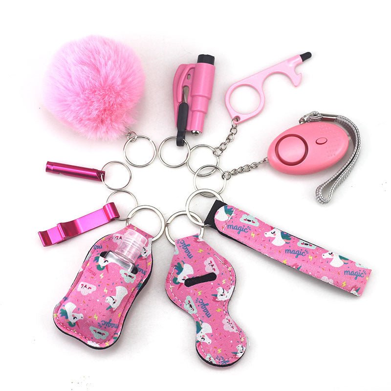  Mini Keychain Accessories – 10-Piece Set - Nest Nova Stores