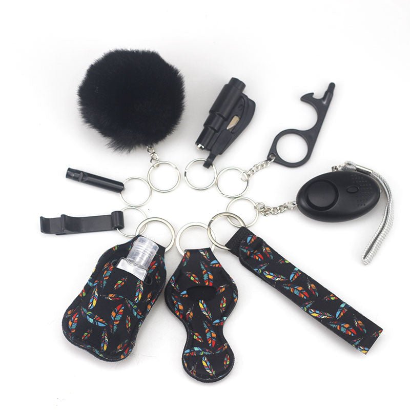  Mini Keychain Accessories – 10-Piece Set - Nest Nova Stores