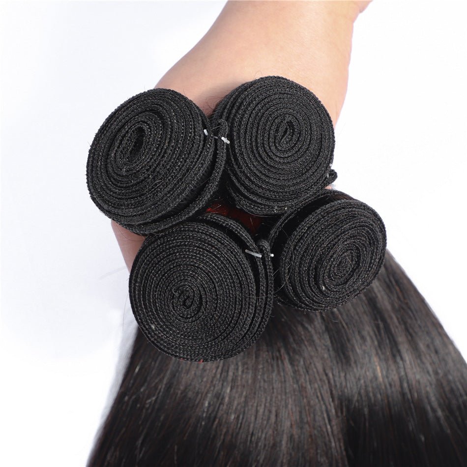 Natural Straight Human Hair Wig – Smooth Medium & Long Length - Nest Nova Stores