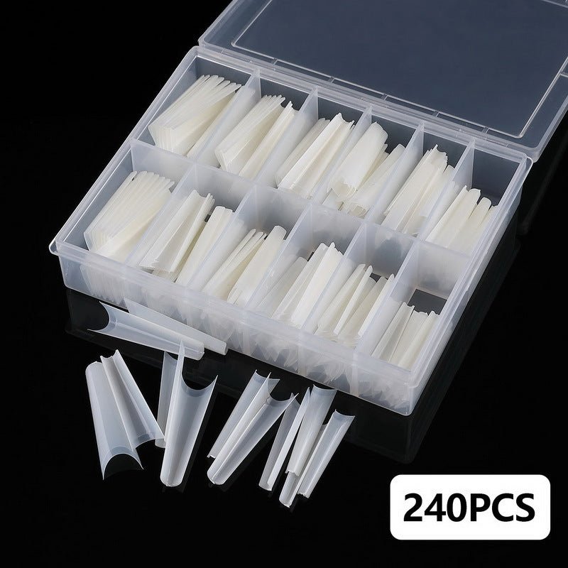 New French Style Denim Nails 240 Pieces - Nest Nova Stores