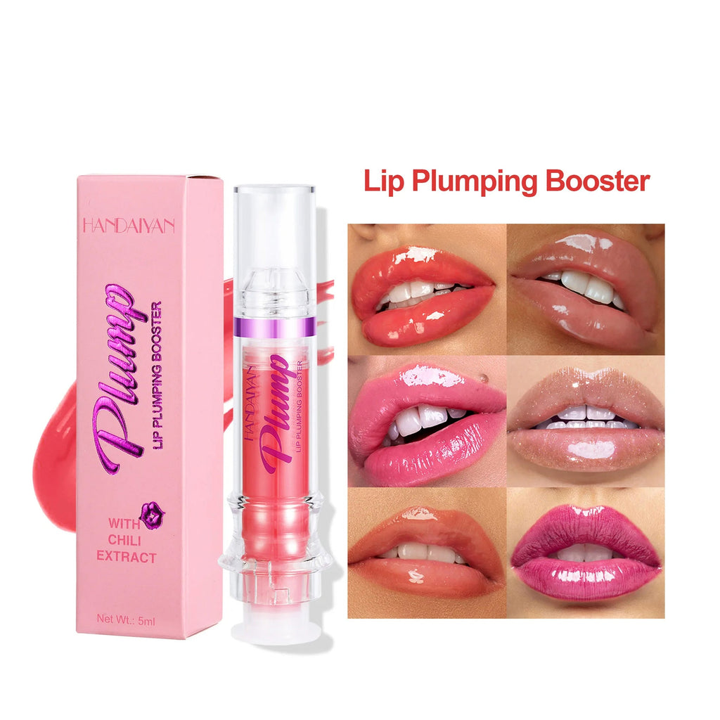 New Tube Lip Rich Lip Color Slightly Spicy Lip Honey Lip Glass Mirror Face Lip Mirror Liquid Lipstick - Nest Nova Stores