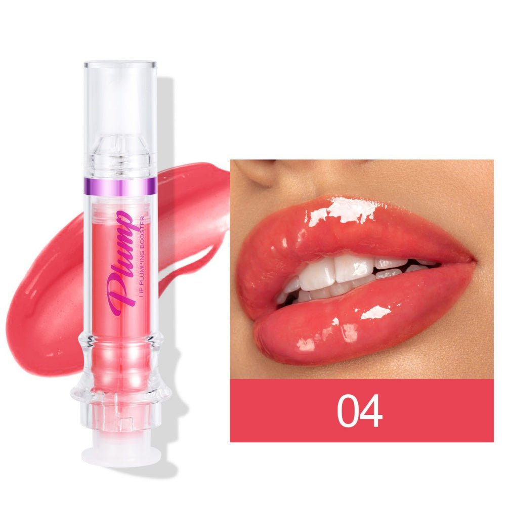 New Tube Lip Rich Lip Color Slightly Spicy Lip Honey Lip Glass Mirror Face Lip Mirror Liquid Lipstick - Nest Nova Stores