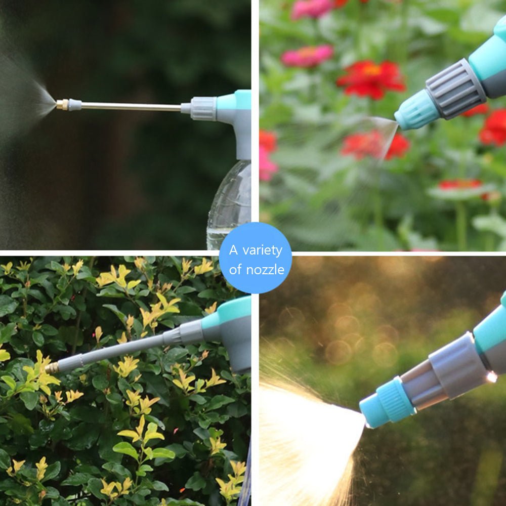 Portable Electric Garden Sprayer with Water Hose & Folding Bucket - Nest Nova Stores