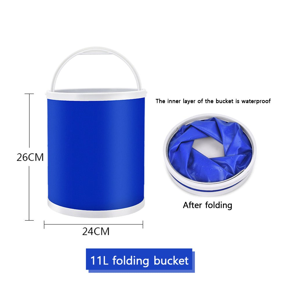 Portable Electric Garden Sprayer with Water Hose & Folding Bucket - Nest Nova Stores