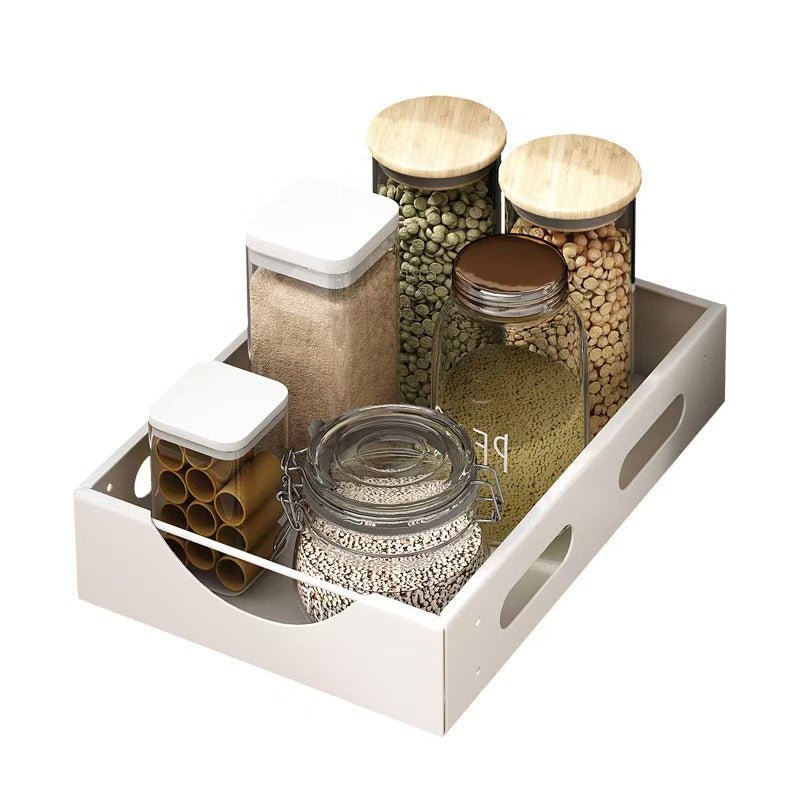 Pull-Out Kitchen Cabinet Organizer – Adjustable Dish & Bowl Storage Rack - Nest Nova Stores