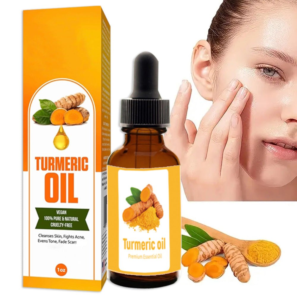 Turmeric Oil 30ml - For The Face Turmeric Serum For Dark Spots Corrector Serum For Face & Body, Anti Aging Facial Serum For Women Men, Reduces Hyperpigmentat - Nest Nova Stores