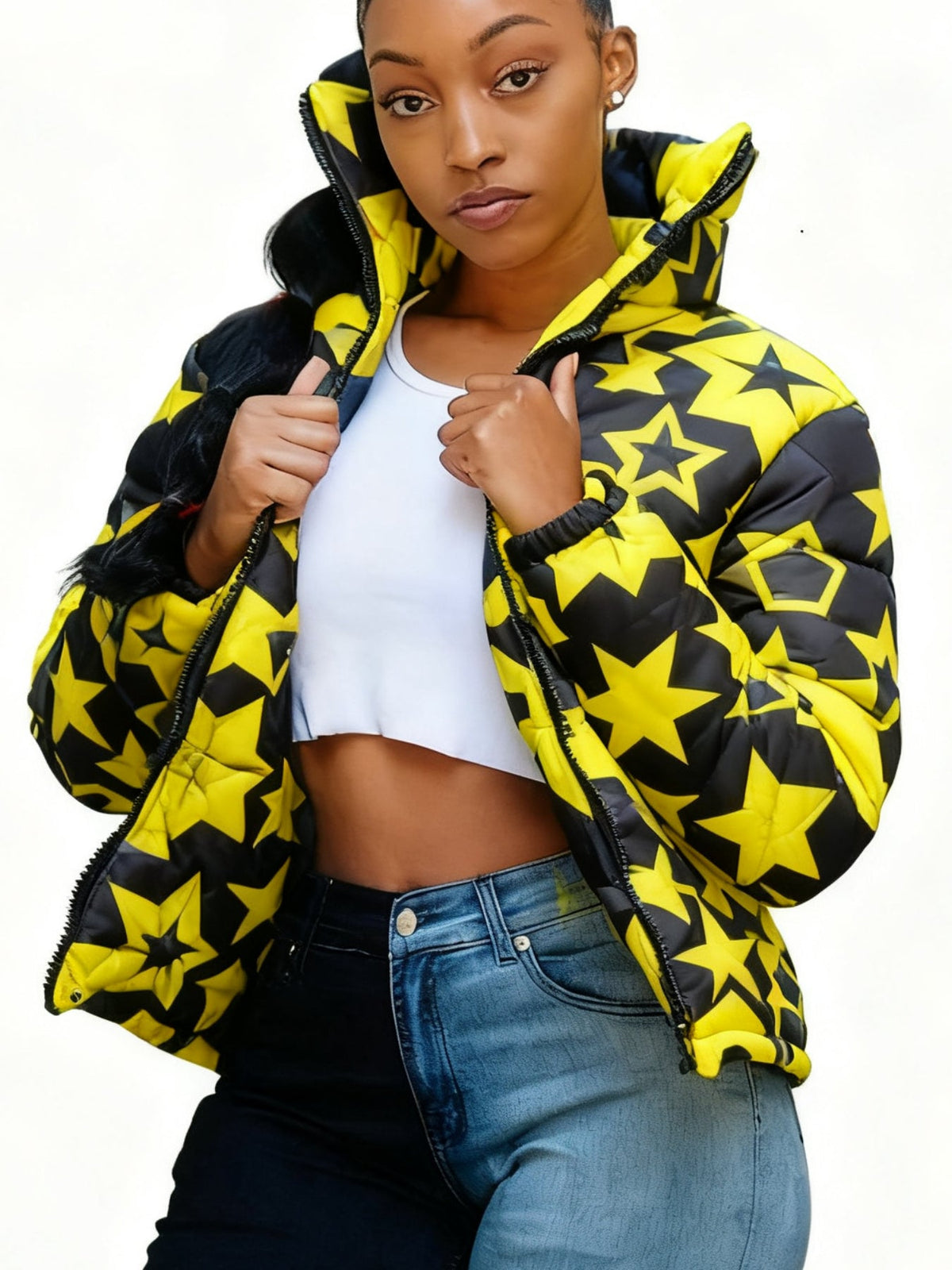 Women's Jackets, Cute Short Warm Coats, Fashionable Casual Cardigan Coats, Colorful Parkas - Nest Nova Stores
