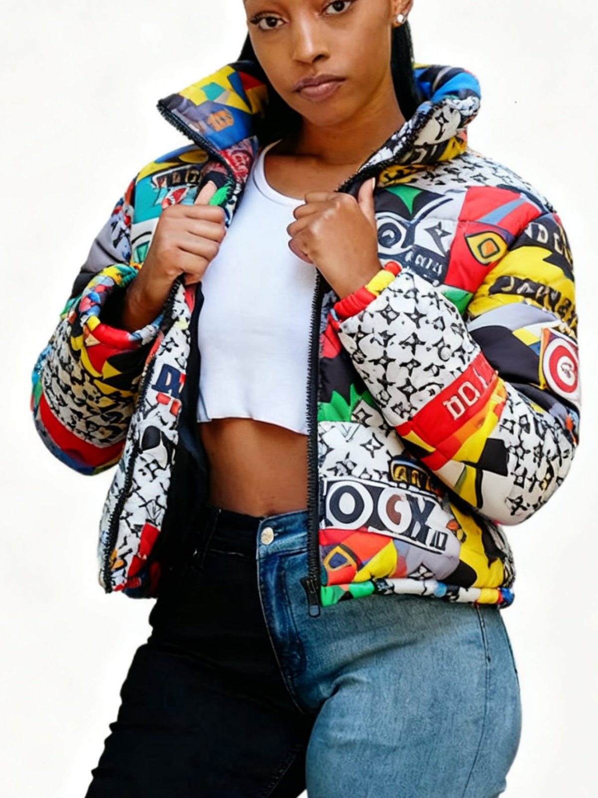 Women's Jackets, Cute Short Warm Coats, Fashionable Casual Cardigan Coats, Colorful Parkas - Nest Nova Stores