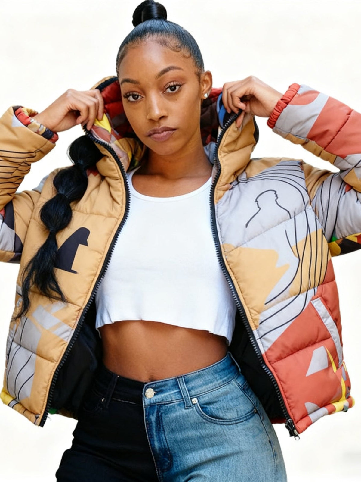 Women's Jackets, Cute Short Warm Coats, Fashionable Casual Cardigan Coats, Colorful Parkas - Nest Nova Stores