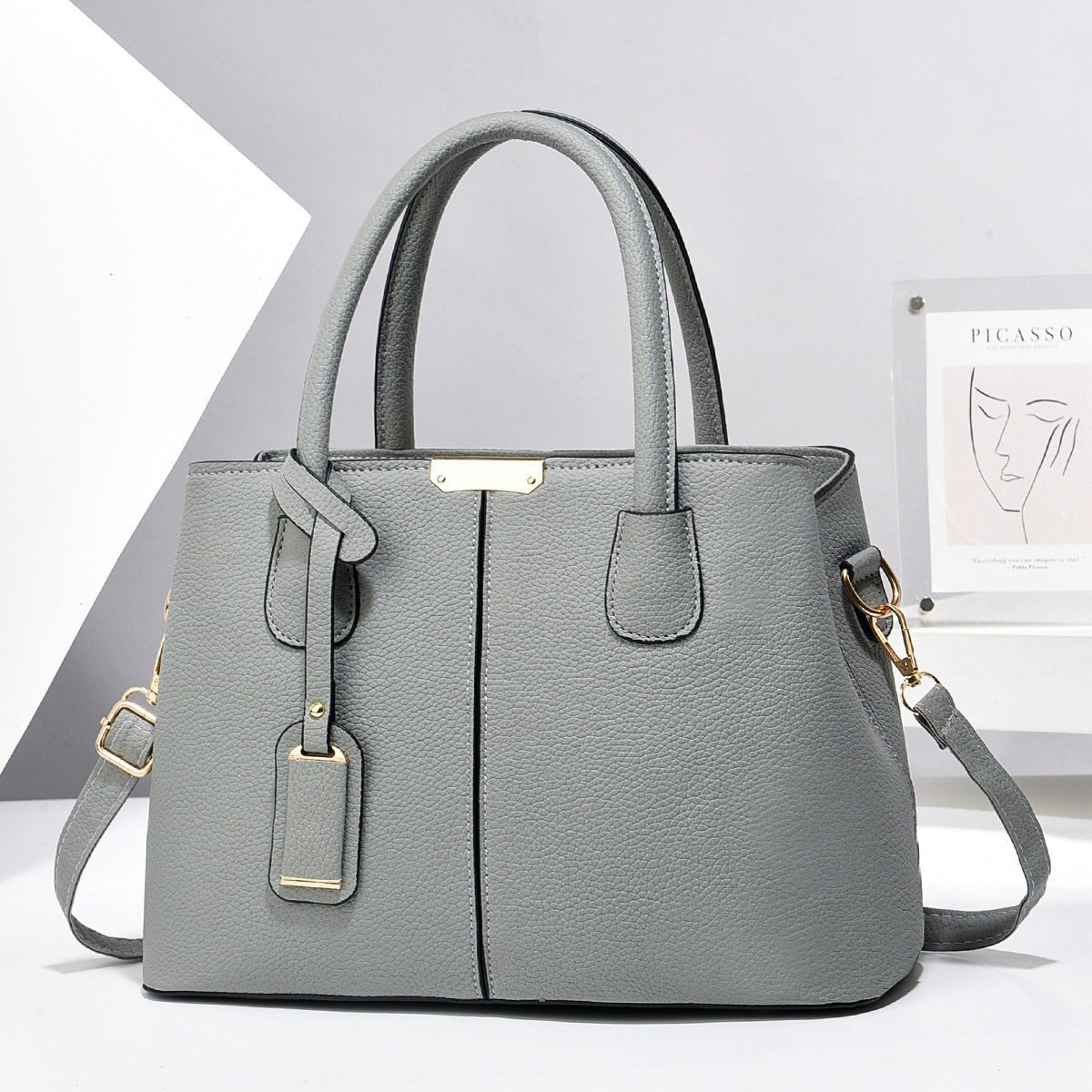 Women's Large Capacity Tote Bag, Casual Daily Handbag, Shoulder Bag, Versatile Crossbody Purse For Everyday Use - Nest Nova Stores