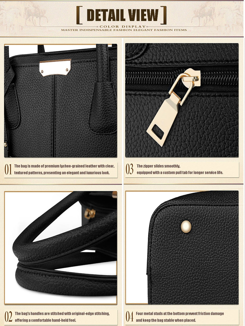 Women's Large Capacity Tote Bag, Casual Daily Handbag, Shoulder Bag, Versatile Crossbody Purse For Everyday Use - Nest Nova Stores