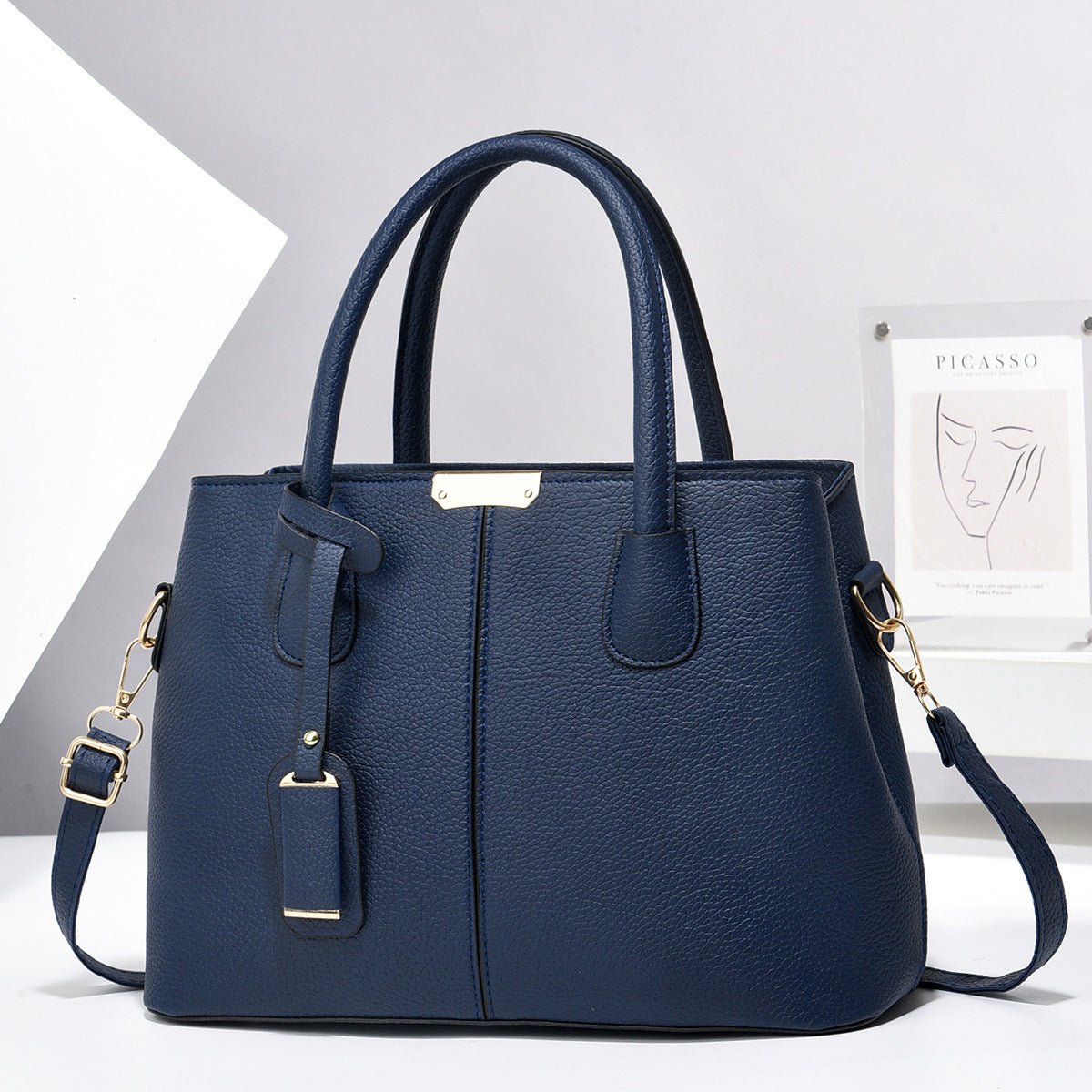 Women's Large Capacity Tote Bag, Casual Daily Handbag, Shoulder Bag, Versatile Crossbody Purse For Everyday Use - Nest Nova Stores